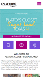 Mobile Screenshot of platosclosetsugarland.com